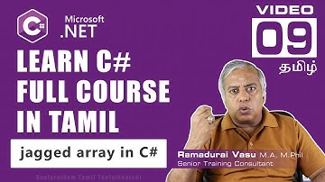 Jagged Arrays in C# Tamil Tutorial | Complete Explanation with Examples