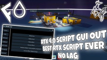 (SUPER INSANE) RTX 4.0 SCRIPT GUI OUT BEST RTX SCRIPT EVER NO LAG | HYDROGEN • FLUXUS