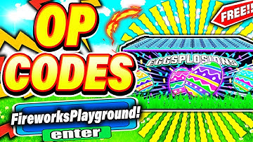 ALL NEW *SECRET CODES* IN ROBLOX FIREWORKS PLAYGROUND (new codes in roblox Fireworks Playground) NEW
