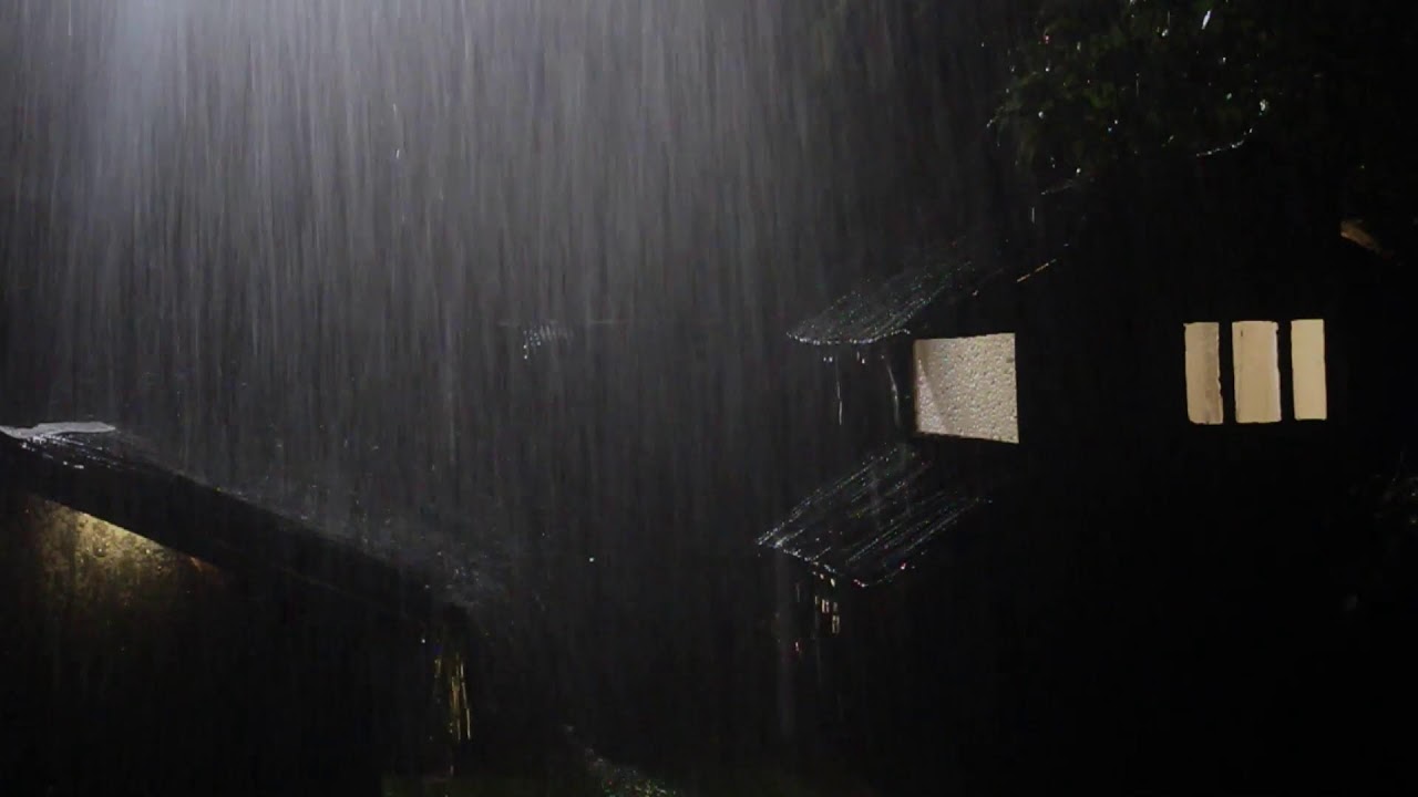 Relaxing Thunder and Rain Sounds for a Good Night's Sleep - Live Stream Ambience