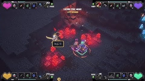 Minecraft Dungeons - Redstone Mines Secret Rune (4P)