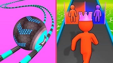 Going Ball vs Giant Rush Speed Run Mobile Gameplay Walkthrough iOS ,Android  Colour Run (part : 213)