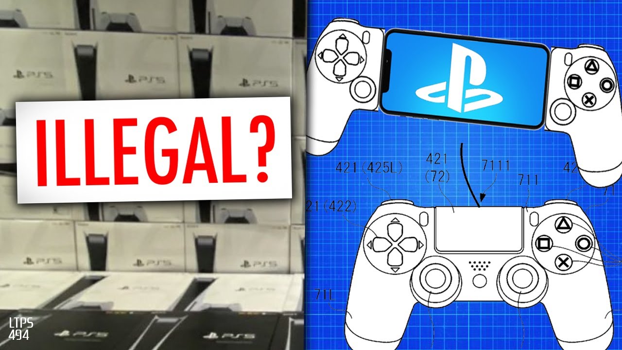 New Law Targets Scalpers Buying PS5's. | Sony Patents A Mobile PlayStation Controller. - [LTPS #494]