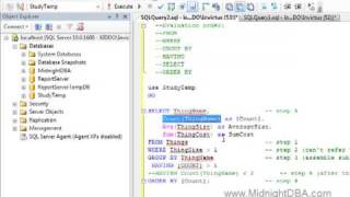 TSQL: Select Statement Evaluation Order