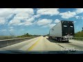 Florida Road trip - Homestead ( Miami ) to Davenport Kissemmee Orlando Timelapse 2019