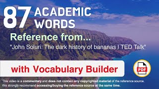 87 Academic Words Ref from \\