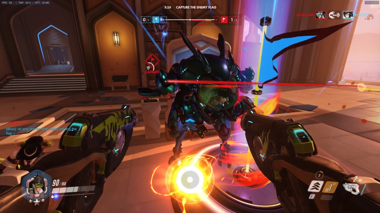 Overwatch Raptors Overwatch CTF: Raptor goes 10 and 3 on Tracer w/ PotG - YouTube