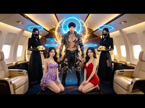 Poor man insulted on plane. Girl heard his thoughts, found he's mafia boss. All kneel!