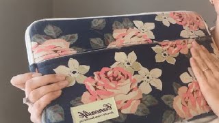 Honest Review  Canvaslife White Rose Patten Laptop Sleeve