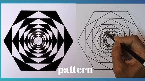 Creative Geometric Pattern | #geometricart #geometricpatterns #patternmaking