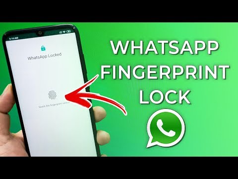 WhatsApp Fingerprint Lock Update On Android