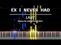 LANY - ex i never had (Piano Cover) Tutorial by LittleTranscriber