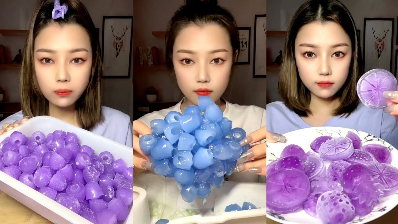 SOLO SUN GIRL | IGLOO ICE EATING / HARD ICE EATING. ICE EATING