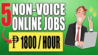 NON-VOICE JOB: EARN ₱1800/Hour | Work from Home Jobs