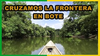 CRUZAMOS LA FRONTERA EN BOTE 🌈🚣‍♂️🌔🌞 RECORRIDO TURÍSTICO EN LA SELVA ECUATORIANA