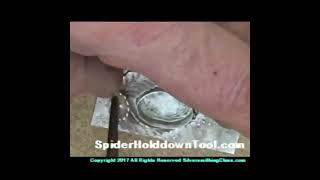 Silversmithing Tool - Spider Hold Down Three Projects