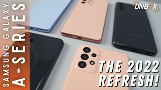 The 2022 Samsung Galaxy A-Series Refresh! [First Look + Impressions]