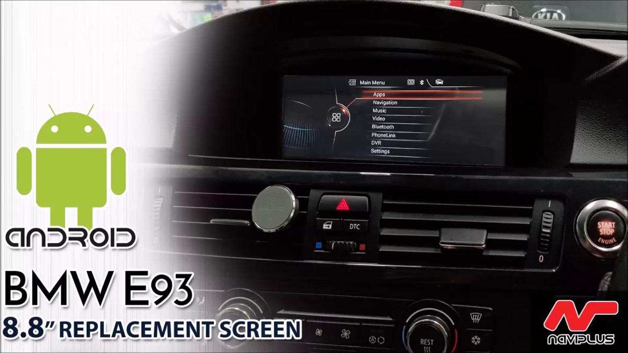 BMW E90/92 3 Series - 8.8" Android Built-in Screen upgrade ...
