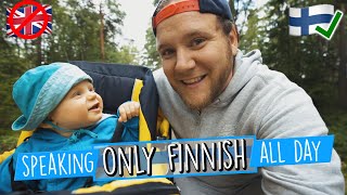 Speaking ONLY FINNISH all day! | Suomenkielinen vlogi