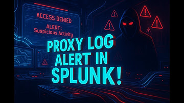 Proxy server logs analysis.