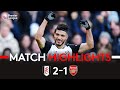HIGHLIGHTS | Fulham 2-1 Arsenal | New Year's Eve Delight! 🎆 image
