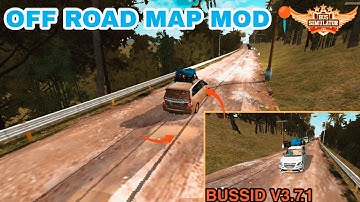 🎀😍Broken mud off Road Map Mod BUSSID V3.7.1😎🔥#bussimulatorindonesia