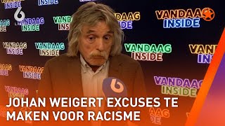 AANGIFTE tegen JOHAN DERKSEN na RACISTISCHE UITSPRAKEN | SHOWNIEUWS