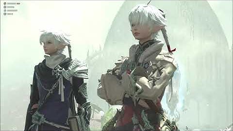 Alphinaud and Alisaie show familial affection