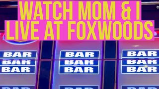 OldSchoolSlots is going live with Mom At Foxwoods!