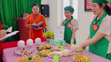 Trường mầm non Cao Xá tổ chức hội thi: Cô nuôi giỏi cấp trường năm học 2024-2025