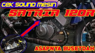 CEK SOUND MESIN SATRIA BLOK MOTO 1