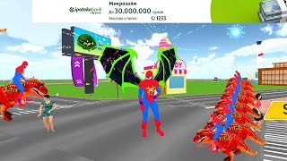 Spider Robot Hero Car   Spiderman SAVED PEOPLE | PLANET OWN🕺🏻 #game