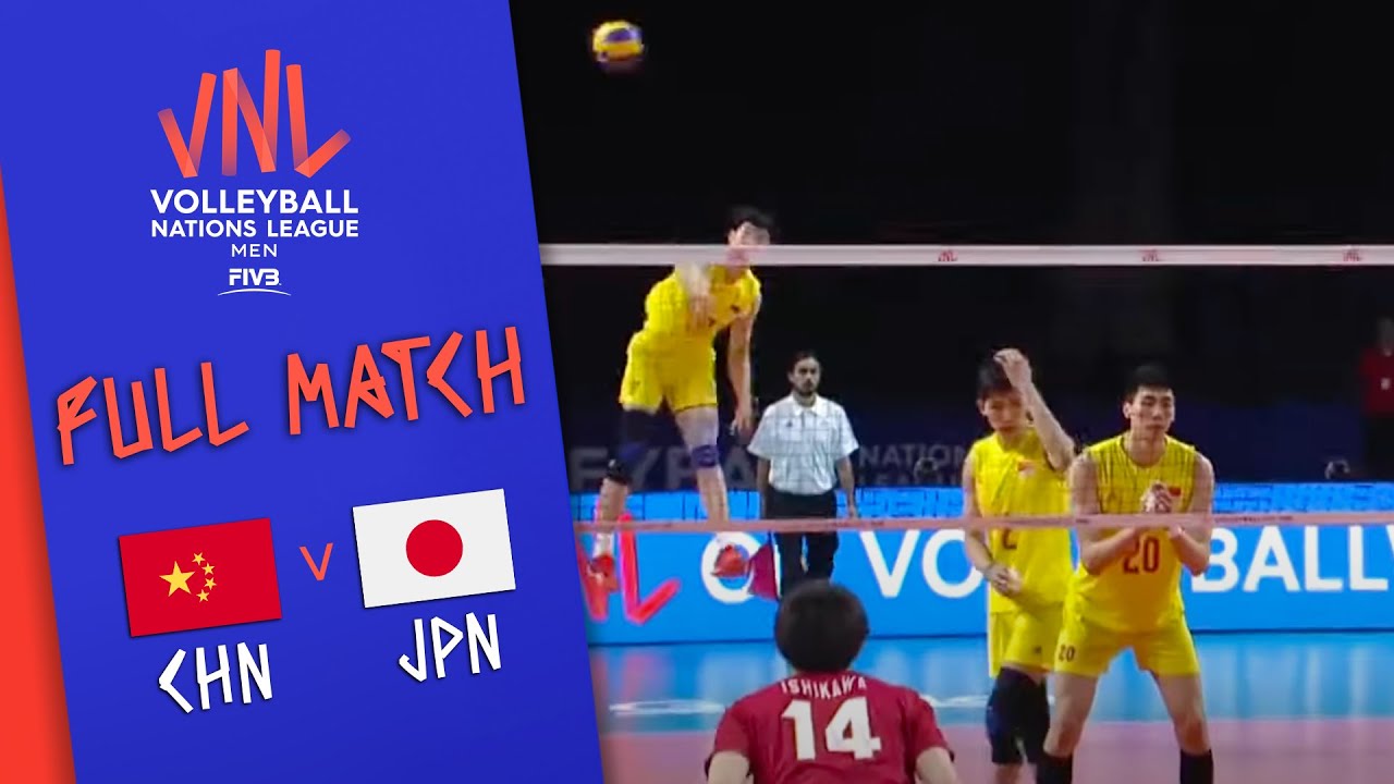 China 🆚 Japan - Full Match Mens Volleyball Nations League 2019