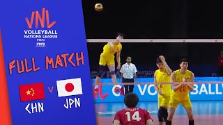 China 🆚 Japan - Full Match | Men’s Volleyball Nations League 2019