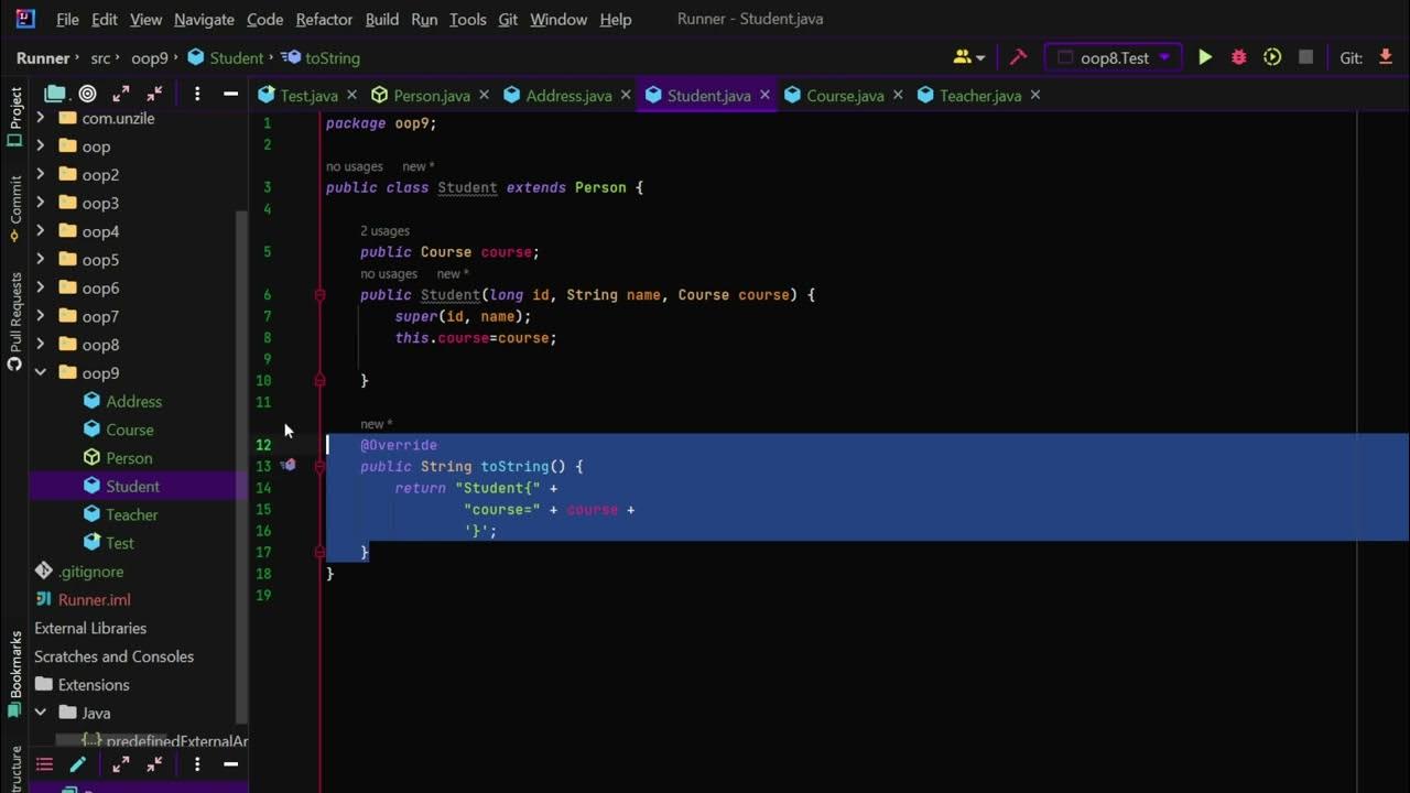 24-JAVA-COMPOSITION ÖRNEK KODLAMA - YouTube