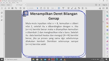 Logika dan Algoritma (Loop/Perulangan) Pertemuan 5