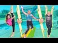 SOFIE DOSSI vs. SHAWN JOHNSON vs. REBECCA ZAMOLO (Gymnastics Challenge)