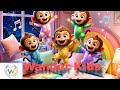 Five Little Monkeys Jumping on the Bed Fun Nursery Rhyme for Kids