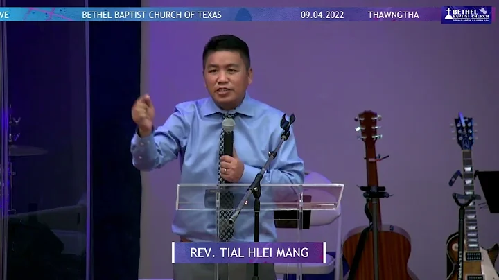 THAWNGTHA CHIM: REV. TIAL HLEI MANG