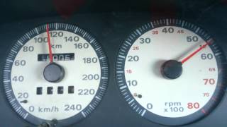 Accelerazione Fiat Punto GT TD04 1.2 bar prex - piper camshaft fast road - acceleration 0-120 kmh