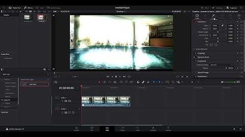 How To Add LIGHT RAYS To VIDEO In Davinci Resolve