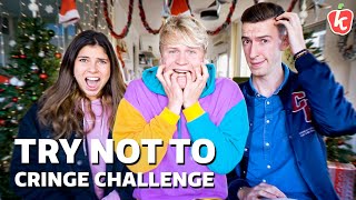 TRY NOT TO CRINGE CHALLENGE met CELINE & MICHIEL - FOUTE VRIJDAG | Kalvijn