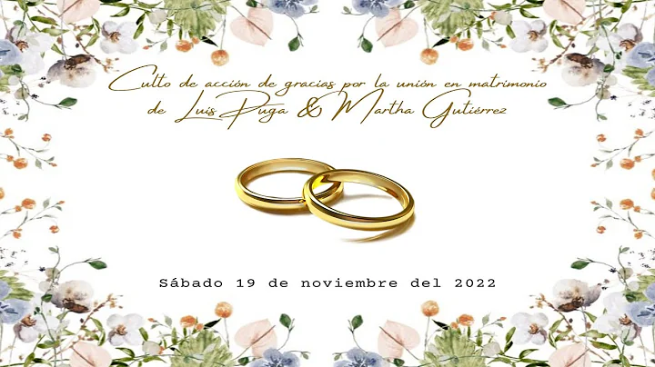 Boda Luis Puga y Martha Gutirrez