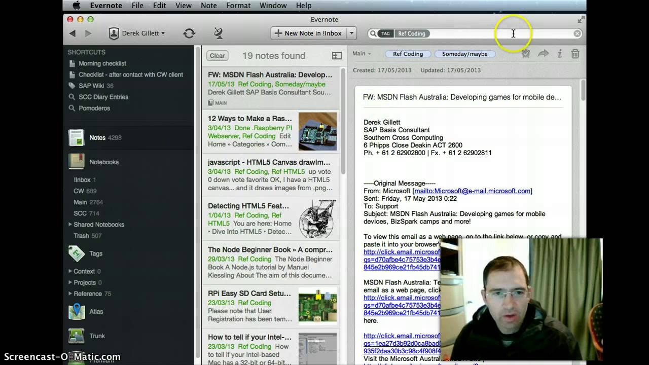 evernote for mac