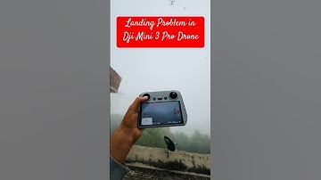 Landing Problem in Dji Mini 3 Pro Drone | @DJI #djimini3pro #viral #shorts