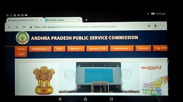Appsc application process for otpr recovery in Telugu by naga institution