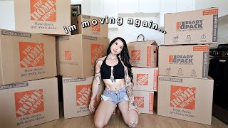 I&#39;m Moving! Again... | Decluttering and Packing My Entire Apartment