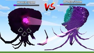 Wither Storm vs Wither Storm in Minecraft