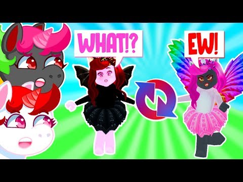 Unicorn Twins Switch Lives For 24 Hours In Adopt Me Roblox