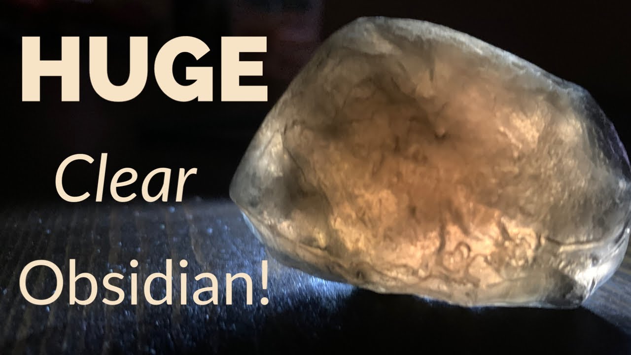 Mining obsidian in the Arizona desert